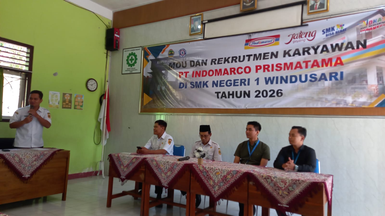 SMK Negeri 1 Windusari Jalin Kerja Sama Strategis dengan PT Indomarco Prismatama dan Gelar Rekrutmen Karyawan Indomaret